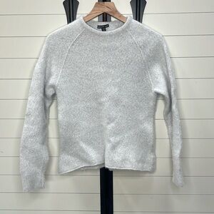 James Perse White Crew Neck Sweater